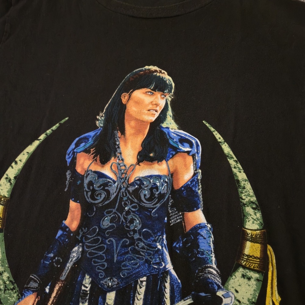 Vintage Xena Warrior Princess 1996 Changes Size Large Single Stitch TV Show - Picture 2 of 9